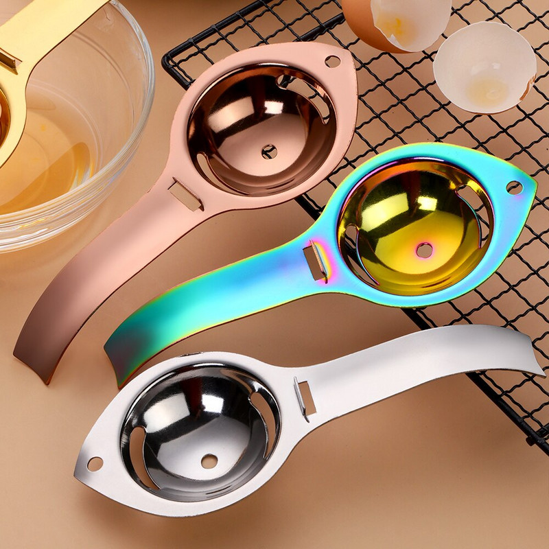 Kiaušinių kiaušinių skirstytuvai Įrankiai Metalas nerūdijantis plienas Kiaušinio trynys Kiaušinio baltymo separatorius Vokietija Stalo būdai