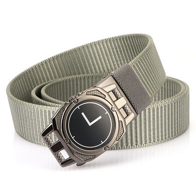 Pánsky elegantný opasok s automatickou prackou