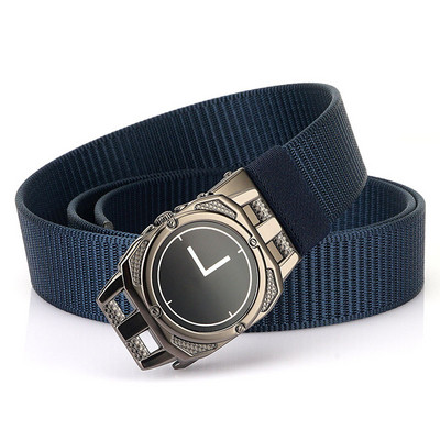 Pánsky elegantný opasok s automatickou prackou