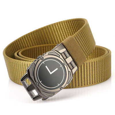 Pánsky elegantný opasok s automatickou prackou