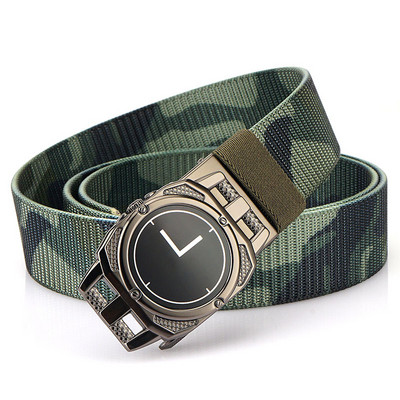 Pánsky elegantný opasok s automatickou prackou