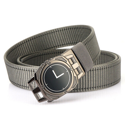 Pánsky elegantný opasok s automatickou prackou