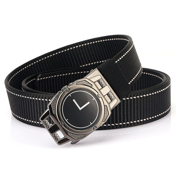 Pánsky elegantný opasok s automatickou prackou