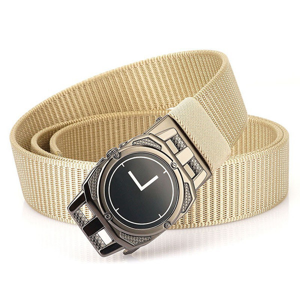 Pánsky elegantný opasok s automatickou prackou