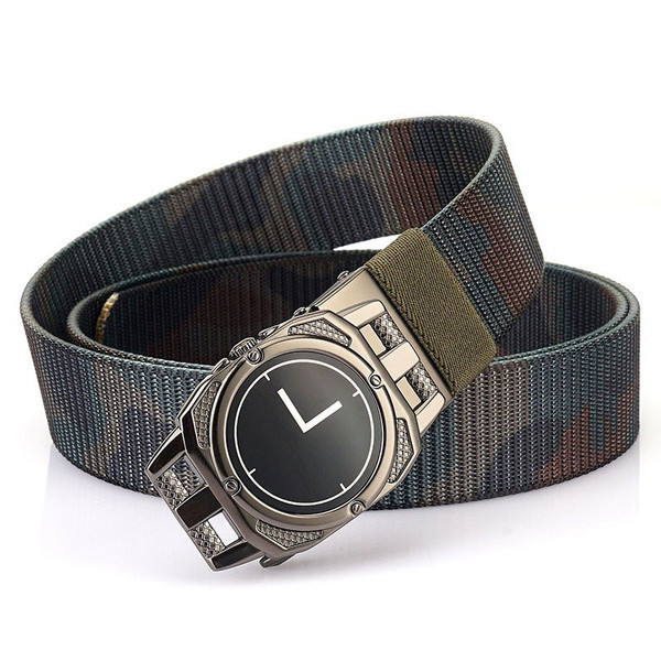 Pánsky elegantný opasok s automatickou prackou