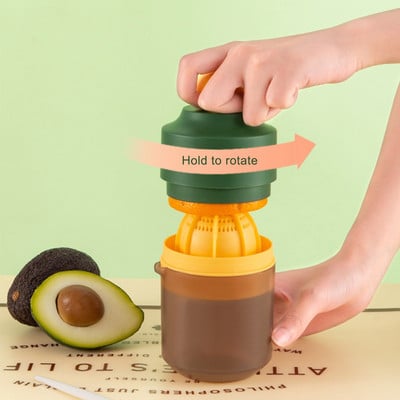 DIY Manuális citromfacsaró Mini gyümölcscentrifuga Kézi citrom narancs Citrusfacsaró gép Gyümölcsprésgép Konyhai eszközök