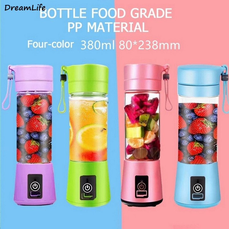 Prenosný odšťavovač Multifunkčný domáci odšťavovač Mixér Mixér USB nabíjanie Mini elektrický odšťavovač na vodu Domáca kuchyňa