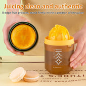 Nový manuálny odšťavovač, mini prenosný odšťavovač na citróny, obojsmerný odšťavovač na ovocie, pomaranč, granátové jablko, citrusy, kuchynské príslušenstvo
