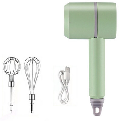 Bezdrôtový prenosný elektrický mixér na potraviny, ručný mixér, výkonný mixér na cesto, šľahač vajec, ručný mixér na pečenie, kuchynské náradie
