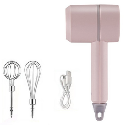 Bezdrôtový prenosný elektrický mixér na potraviny, ručný mixér, výkonný mixér na cesto, šľahač vajec, ručný mixér na pečenie, kuchynské náradie