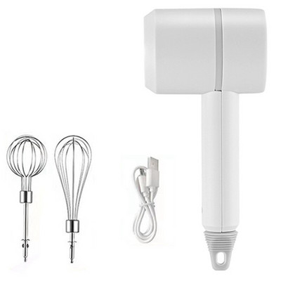 Bezdrôtový prenosný elektrický mixér na potraviny, ručný mixér, výkonný mixér na cesto, šľahač vajec, ručný mixér na pečenie, kuchynské náradie