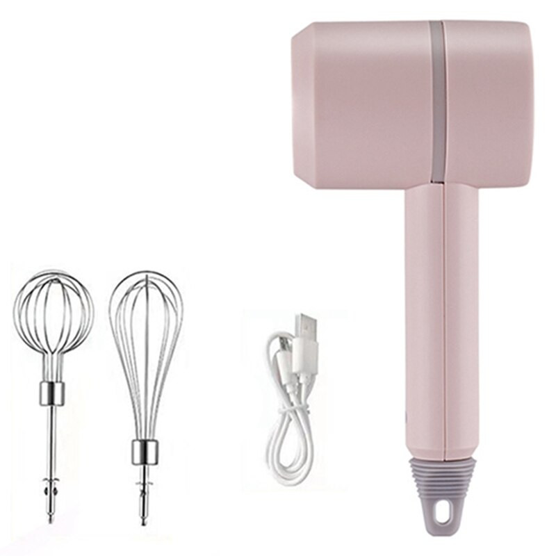 Bezdrôtový prenosný elektrický mixér na potraviny, ručný mixér, výkonný mixér na cesto, šľahač vajec, ručný mixér na pečenie, kuchynské náradie