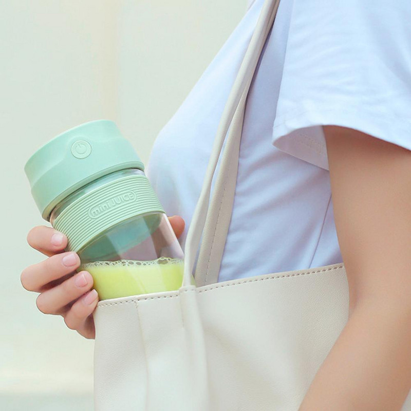 Prenosný elektrický odšťavovač, nabíjateľný USB mixér, procesor, citrón, mini odšťavovač, pomaranč, osobný odšťavovač na potraviny S3F0