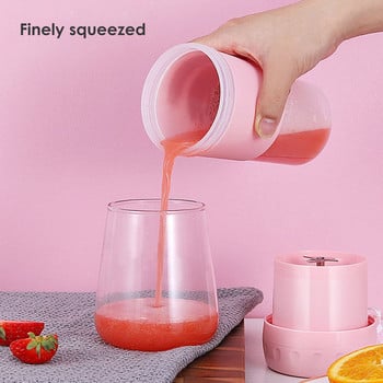 Personal Size Blenders Personal Size Blender Juicer USB Επαναφορτιζόμενο 4 λεπίδες από ανοξείδωτο χάλυβα Multi-Function Juice for Office