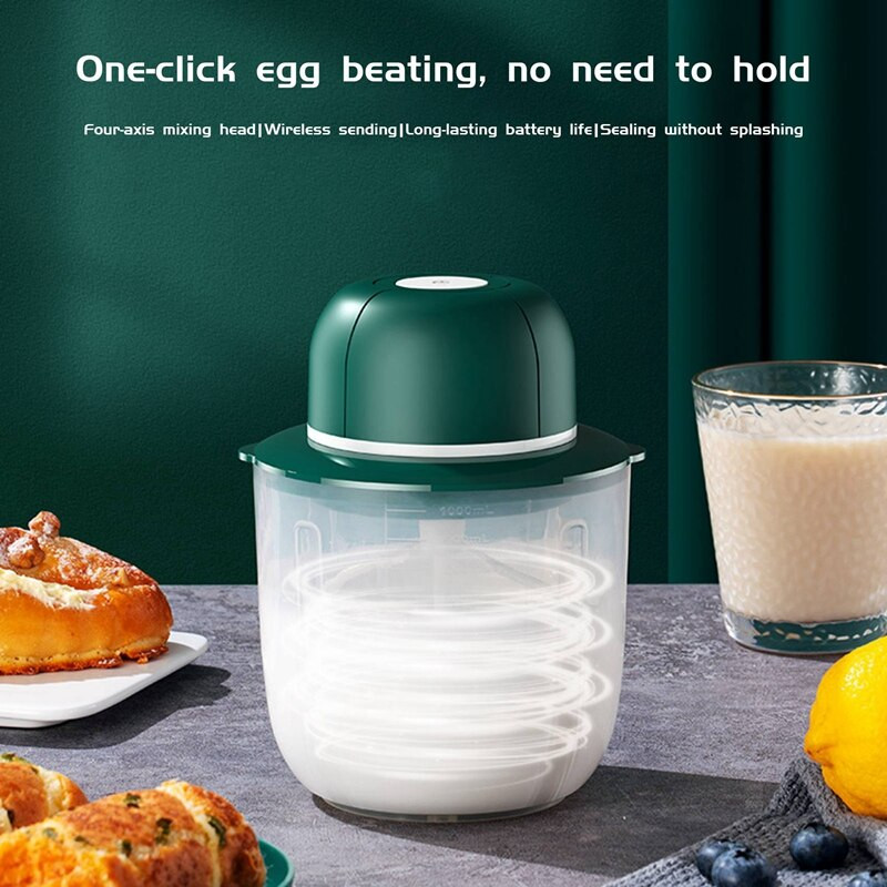 250 ml belaidis rankinis maisto plaktuvas elektrinis kiaušinių plaktuvas pieno grietinėlės maišytuvas USB įkraunamas mėsai česnakai daržovėms