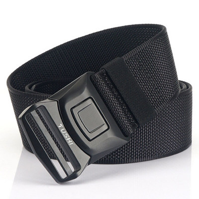 Curea bărbătească din pânză în trei culori