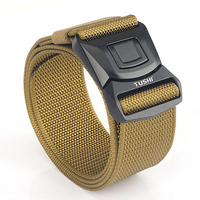 Curea bărbătească din pânză în trei culori