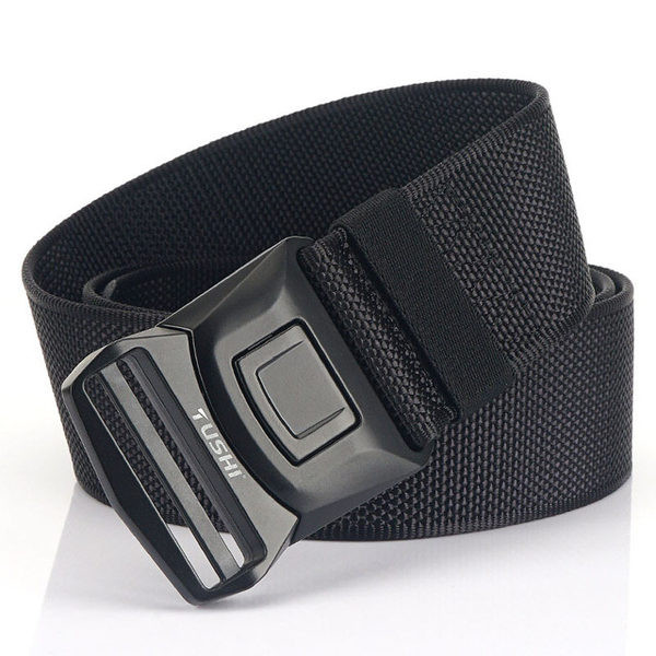 Curea bărbătească din pânză în trei culori