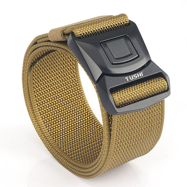 Curea bărbătească din pânză în trei culori