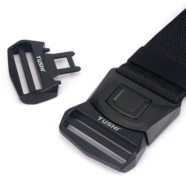 Curea bărbătească din pânză în trei culori