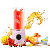 Naujas 420 ml nešiojamas mini elektrinis sulčiaspaudės puodelis USB įkraunamas daržovių vaisių sulčių virimo aparatas buteliukas sulčių spaudimo maišytuvas