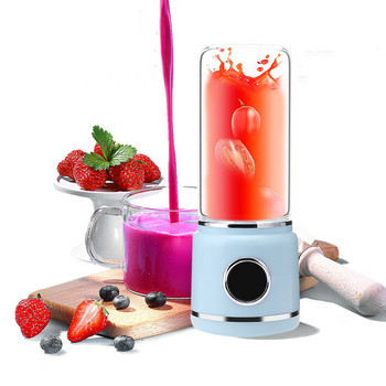 Нова 420ML преносима мини електрическа сокоизстисквачка Чаша USB акумулаторна машина за зеленчуци Бутилка за производство на плодов сок Сокоизстисквачка Блендер Миксер