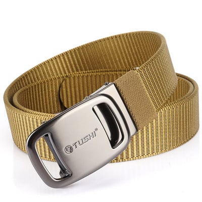 Tekstilinis diržas su metaline užsegimu sportui ir kasdienai