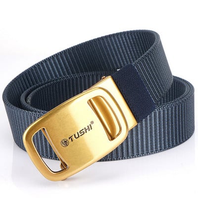 Tekstilinis diržas su metaline užsegimu sportui ir kasdienai