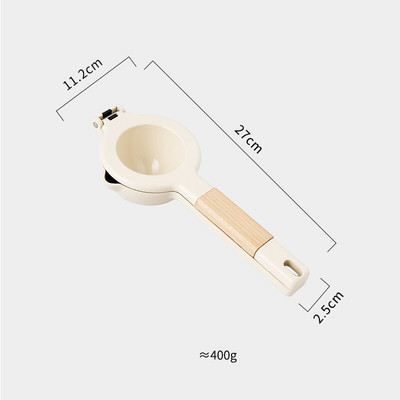 Ötvözet citromlé facsaró bükk fogantyú Nyomós facsaró Konyhai tartozékok narancsléhez Gyümölcs Zöldség