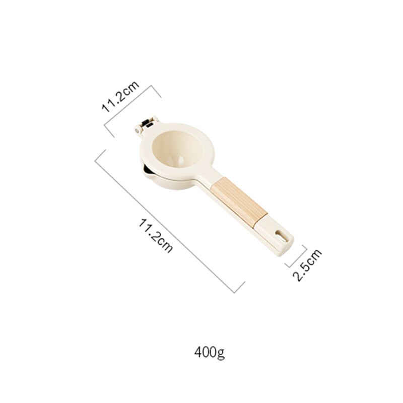 Ötvözet citromlé facsaró bükk fogantyú Nyomós facsaró Konyhai tartozékok narancsléhez Gyümölcs Zöldség