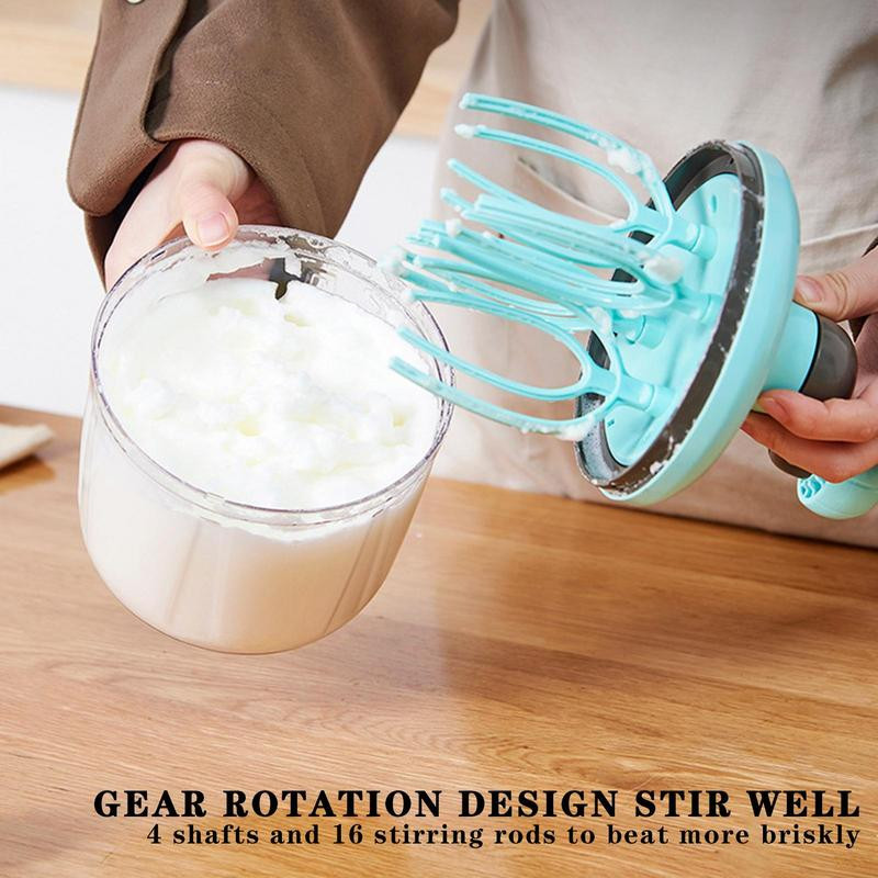 Ručná metlička do domácnosti, malý poloautomatický šľahač vajec, mini metličky, manuálny mixér, ručná metlička