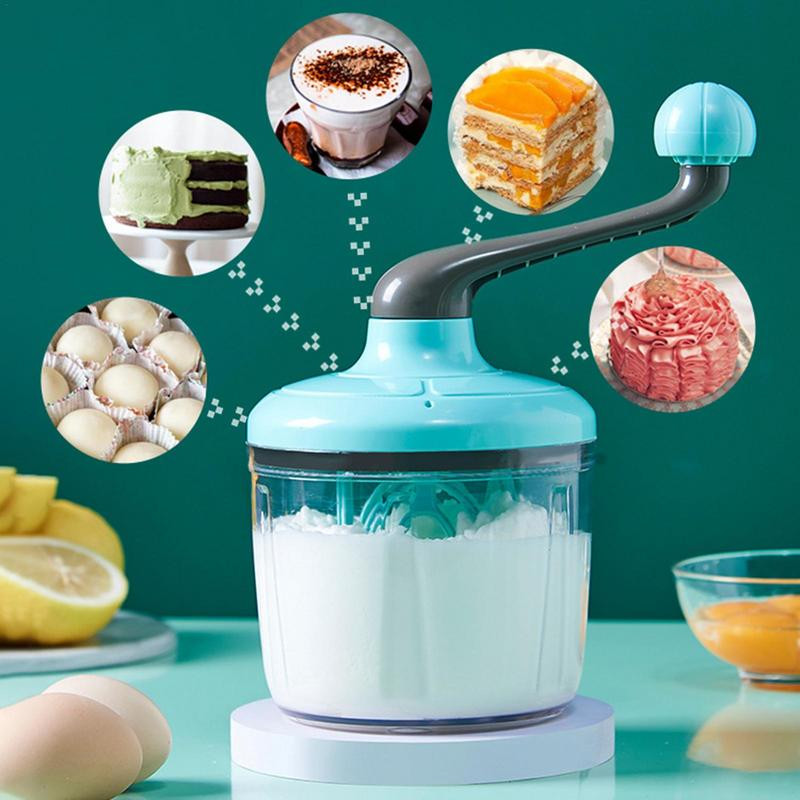 Ručná metlička do domácnosti, malý poloautomatický šľahač vajec, mini metličky, manuálny mixér, ručná metlička