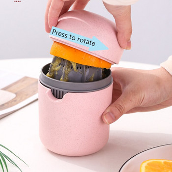 Χειροκίνητος αποχυμωτής λεμονιού Περιστρεφόμενος αποχυμωτής Mini Home Frawberry Orange Citrus Εργαλεία Στύψιμο Εσπεριδοειδών Αξεσουάρ κουζίνας