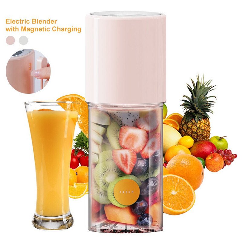 400ml elektrický odšťavovač, mixér s USB, automatický smoothie mixér, bezdrôtový mixér, odšťavovač, prenosný ručný odšťavovač, mixér s pohárom