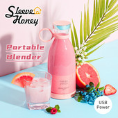 Prenosný elektrický mixér, odšťavovač, USB, mini mixér na ovocie, smoothie, extraktor ovocia, multifunkčný odšťavovač na mliečne kokteily