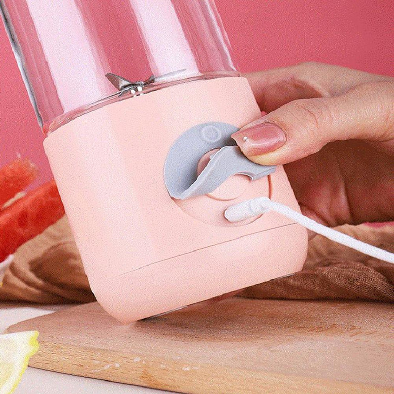 Virtuvės priedai Mini nešiojama elektrinė sulčiaspaudė Buitinė USB įkrovimo sulčių spaudimo mašina vaisių maišytuvas