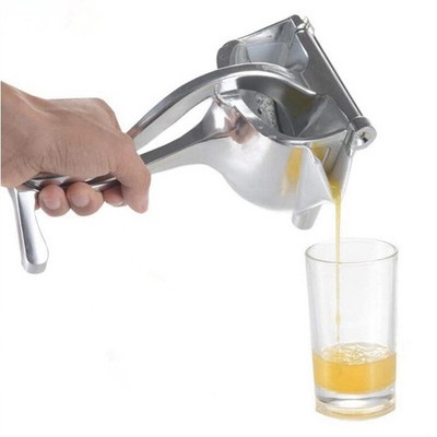 Veľký ručný odšťavovač na citrusy so 100 ks čajových vrecúšok, odolný hliníkový odšťavovač s jedným lisom, odšťavovač na citróny a limetkovo-pomarančovú šťavu