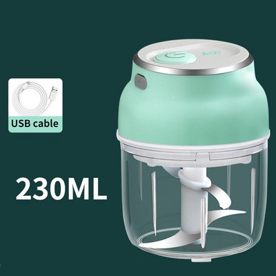 Mini elektrický drvič cesnaku, lis na potraviny, kuchynské príslušenstvo, gadget náradie, strúhadlo, domáca krájačka zeleniny