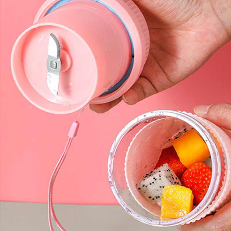 250ml mini elektrický odšťavovač, mixér na mlieko, odšťavovač na citróny, ovocie, cestovný prenosný smoothie mixér, prenosný odšťavovač do auta