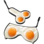 2Pcs Friteza za jaja Oblikivač za palačinke od nehrđajućeg čelika Za lažiranje Kalup za pečenje omleta Alati za kuhanje Kuhinjski pribor Gadget