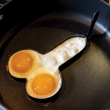2 τεμ. Φριτέζα αυγών από ανοξείδωτο χάλυβα Τηγανητό αυγό τηγανίτα Σχήμα ομελέτας Μούχλα για τηγάνισμα αυγών Εργαλεία μαγειρέματος Αξεσουάρ κουζίνας Gadget