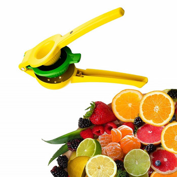 2 σε 1 Χειροκίνητος αποχυμωτής Citrus Lemon Squeeer Πολυλειτουργικός Χειροποίητος κράμα αλουμινίου Lemon Juicer Press Fruits Εργαλεία κουζίνας