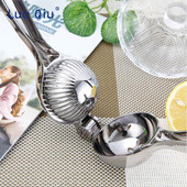 Ručný viacúčelový odšťavovač z nehrdzavejúcej ocele, odšťavovač na citróny a pomarančovú šťavu, kuchynský nástroj