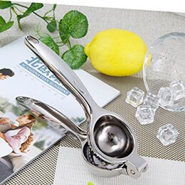 Ručný viacúčelový odšťavovač z nehrdzavejúcej ocele, odšťavovač na citróny a pomarančovú šťavu, kuchynský nástroj
