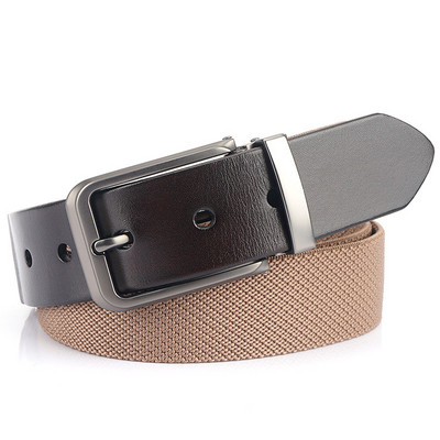 Naujo modelio vyriškas diržas su metaline sagtimi - kelių spalvų