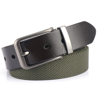 Naujo modelio vyriškas diržas su metaline sagtimi - kelių spalvų