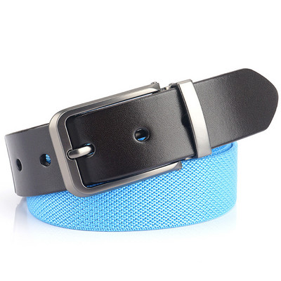 Naujo modelio vyriškas diržas su metaline sagtimi - kelių spalvų