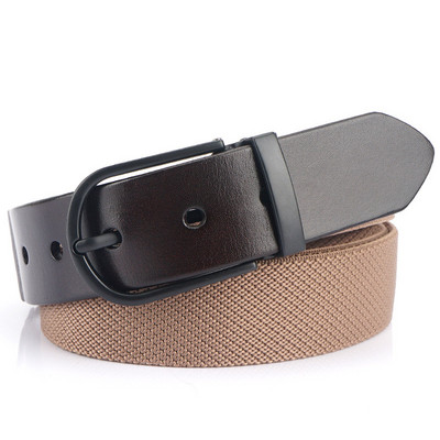 Naujo modelio vyriškas diržas su metaline sagtimi - kelių spalvų