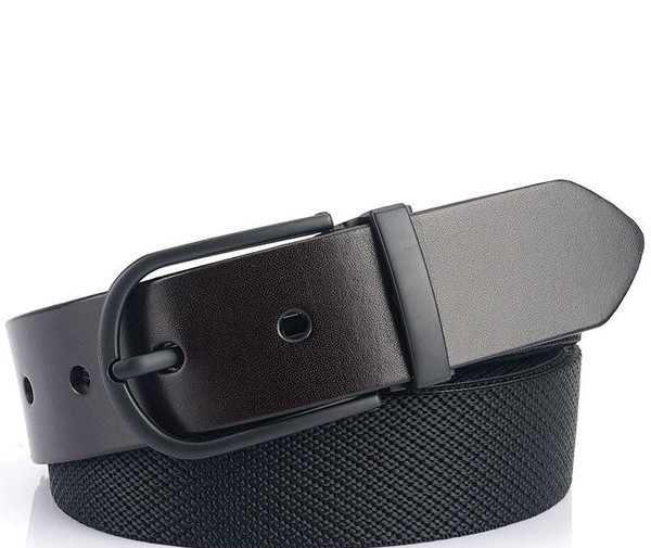 Naujo modelio vyriškas diržas su metaline sagtimi - kelių spalvų