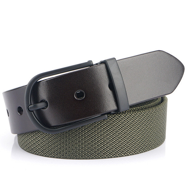 Naujo modelio vyriškas diržas su metaline sagtimi - kelių spalvų